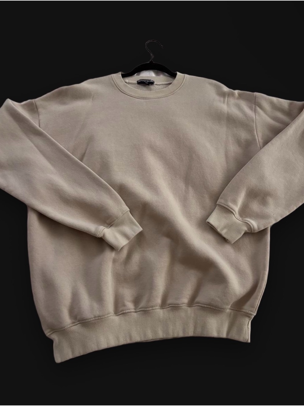 PrettyLittleThing Women’s Crewneck Sweatshirt - Beige